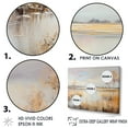 thumbnail image 3 of Designart "Majestic Liquid Art In Charming Prairies" Prairies Floater Framed Canvas Wall Art, 3 of 5