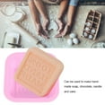 thumbnail image 4 of 5Pcs Baking , Tasteless  Mould, Square For Bakery Home Pink, 4 of 8