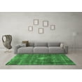 thumbnail image 3 of Ahgly Company Indoor Rectangle Oriental Emerald Green Industrial Area Rugs, 5' x 7', 3 of 4