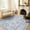 Cream & Beige, variant on Fame Living 5x7 Terra Oushak Area Rug, Washable Turkish Vintage Floral Rug for Living Room