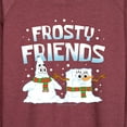 thumbnail image 3 of SpongeBob SquarePants - Frosty Friends - Women's Lightweight French Terry Long Sleeve Shirt, 3 of 6