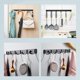 thumbnail image 4 of Wall Mounted Coat Racks with Hooks Hanging Holder Towel Rack 10.83' x 1.50' Modern Black Hanging for Clothes Entryway (4 Hooks, Black), 4 of 5