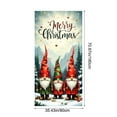 thumbnail image 3 of Lwlmwt Santa Christmas Door Cover 35x71 Inch, Merry Entryway Decor for Winter Festivities, Seasonal Party Background, Front Porch Display and Christmas Decoration, 3 of 7