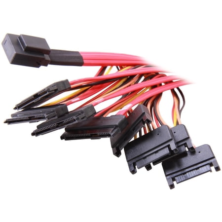 UPC: 0065030848039 | StarTech.com Model SAS808782P50 1.6 ft. Internal Serial Attached SCSI Mini SAS Cable