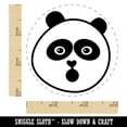 thumbnail image 2 of Surprised Panda Face Shocked Self-Inking Rubber Stamp Ink Stamper - Red Ink - Small 3/4 Inch, 2 of 7