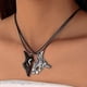 thumbnail image 2 of Hip-Hop Couple Necklace Friends Gift Pendant 2pcs Kindred Eternal Hunters Couples Pendant Best Friend Necklaces, 2 of 5