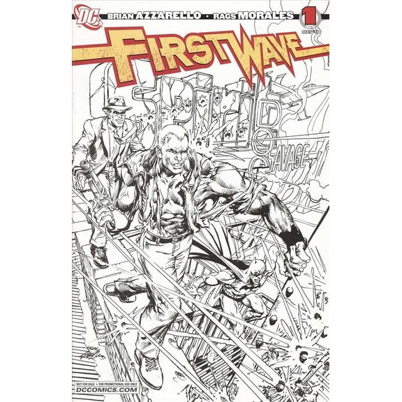 First Wave (DC) #1B VF ; DC Comic Book