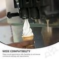 thumbnail image 3 of OUNONA Ice Cream Maker Nozzles for Home Use White Plastic Replacement Parts with Unique Shapes 3pcs Set, 3 of 8