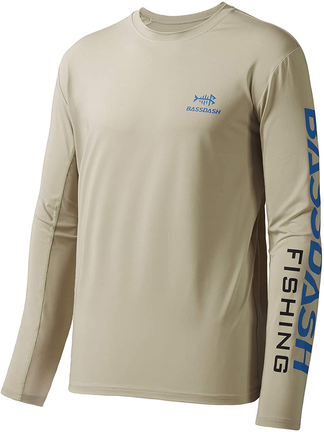 Bassdash Fishing T Shirts for Men UV Sun Protection UPF 50 Long Sleeve Tee T-Shirt 