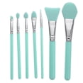 thumbnail image 3 of Esthetician Brushes For Facials Silicone Makeup Brush Set Makeup Application Women 7Pcs, 3 of 3