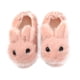 thumbnail image 1 of EeaseMX 1 par de bonitas pantuflas antideslizantes con forma de conejo (talla 19/20), 1 of 7