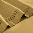 thumbnail image 4 of Superior Egyptian Cotton Deep Pocket 650 TC Sheet Set, Split King, Maple Sugar, 4 of 9