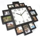 thumbnail image 3 of Reloj de pared con marco de fotos moderno y reloj decorativo con marco de fotos, 3 of 7