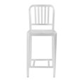 thumbnail image 2 of Brika Home 24" Counter Stool in Matte Aluminum, 2 of 5