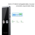 thumbnail image 4 of Inteprter Traductor de voz inteligente, portátil, funciona con batería, 800mAh, 68 idiomas, recargable, intérprete electrónico de viaje Type2 NO2, 4 of 6