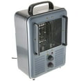 thumbnail image 1 of Comfort Zone Chauffage d'Appoint Électrique Portable Compact, Gris, 1 of 7