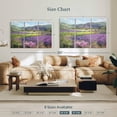 thumbnail image 4 of Elephant Stock Lavender Fields In Old Provence Wall Art - Horizontal Multi Panel Canvas - Living Room Wall Decor - Nature Multi Panel - Purple And Green Decor By Timothy Easton - 57" x 36", 4 of 8