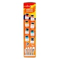 thumbnail image 4 of Angelus Leather Paint Kit, 13 Piece Set with 8 Flexible Acrylic Paints (1 oz Each) & 5-Piece Brush Set, Customize Sneakers, Leather, Canvas, Wood, Denim, Vinyl & More (Southwest Sunset), 4 of 5