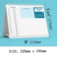 thumbnail image 2 of Escritorio 2021-2022 Calendario De Escritorio De Pie Calendario De Escritorio Con Tapa Para Organizar Y Planificar Calendario Mensual Minnieouse HA043112-03, 2 of 6