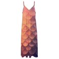 thumbnail image 4 of Mermaid Fish Scales Sleeveless Dress for Women Clothing Female Women's Summer Skirt, 4 of 7