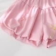 thumbnail image 4 of Zpanxa Girls Summer Shorts Polyester Solid Color Breathable Lightweight Casual Pants 2-3 Years, 4 of 6