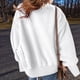 thumbnail image 5 of Suéter de Cuello Redondo para Mujer, Holgado, de Lana de Cordero, Informal, Versátil, de Larga, para Otoño e Invierno. L, 5 of 8