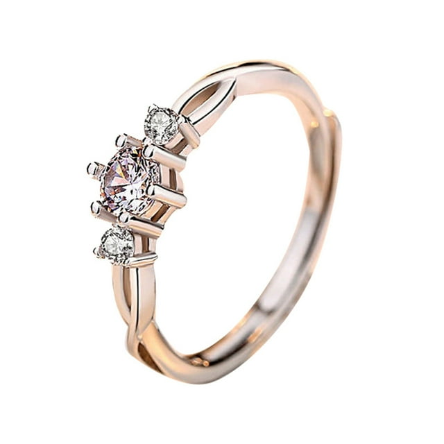 Women Rings,Couple Rings Silver Unique Couple Rings Set Silver Couple Rings High-Precision Functionality
