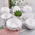 thumbnail image 5 of 5pz Moldes Pequeñas Jardineras Moldes Para Maceta Plantas Blanco, 5 of 5
