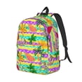 thumbnail image 2 of Yiaed Multicolored Tropical Print Backpack, Premium Laptop Backpack, Travel Backpack for Women, Lightweight Backpacks, Comfortable Back Pack-Small, 2 of 5