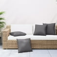 thumbnail image 1 of vidaXL Coussins de Canapé 4 Pcs Anthracite 40x40 cm Tissu, 1 of 5