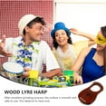 thumbnail image 6 of Musical Instruments Lira Harp with Tuning Wrench Ancient Style Lyre 7-note Wooden, 6 of 6