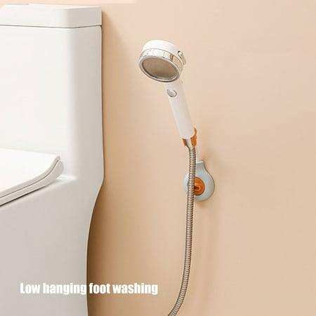 

Shower Brush For Back Shower Bracket Universal Adjustable Bathroom Nozzle Shower Seat Suction Cup Bath Fixed Shelf