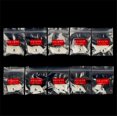 thumbnail image 4 of Stiletto Nail Tips Acrylic Full Cover 500PCS Sharp Nails Short 10 Sizes Artificial False Nails with Bag (Natural), 4 of 7