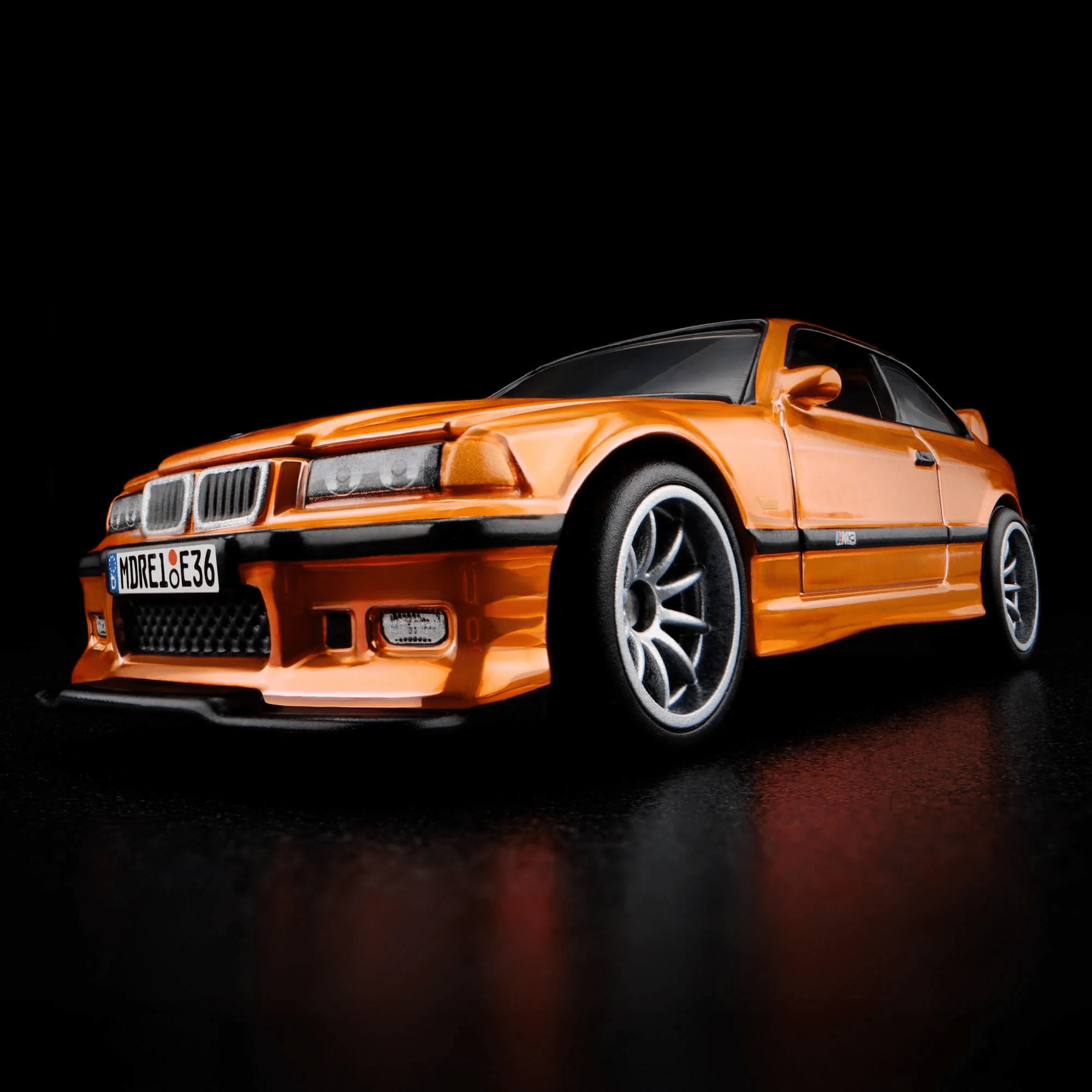Hot Wheels 1995 BMW M3 LTW RLC Collectors Exclusive - Orange