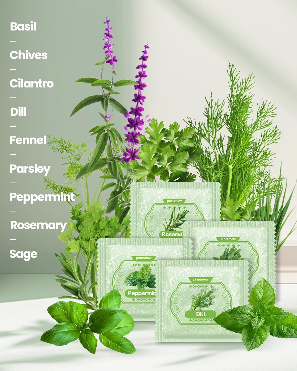 Gift for Women, Mom, Her – 9 Herb Indoor Window Garden Kit | Complete Seeds Starter Set with Pots, Soil, Tools & Markers Heirloom Herbs Birthday, Housewarming, New Home, Mother's Day