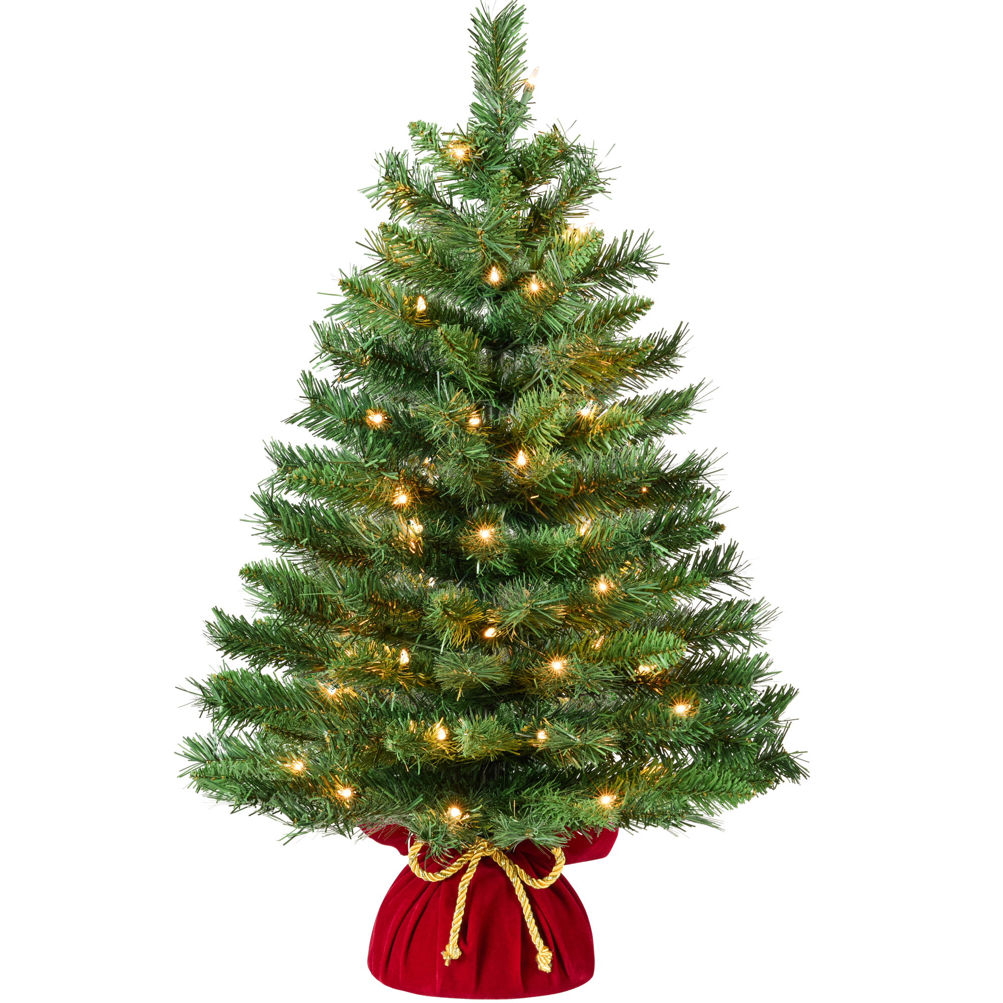 Best Choice Products 24 Inch Pre-Lit Tabletop Christmas Tree photo 1