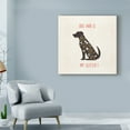thumbnail image 3 of Trademark Fine Art 'Otomi Dogs I Dark' Canvas Art by Veronique Charron, 3 of 3