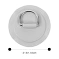 thumbnail image 3 of MOVTOTOP D Rings for Inflatable Boat Made of Stainless Steel and PVC Durable and Oxidation Resistant 5 Pieces, 3 of 8
