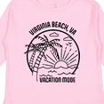 thumbnail image 4 of Inktastic Summer Vacation Mode Virginia Beach Virginia Boys or Girls Long Sleeve Toddler T-Shirt, 4 of 5