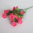 thumbnail image 3 of D GROEE 3PCS Fake Flowers Small Wild Flower Faux Plastic Flowers for Home Wedding Kitchen Garden Table Centerpieces Indoor Outdoor Decor, 3 of 7