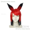 thumbnail image 3 of ALASTOR Cosplay tamaño infantil Hazbbin Anime Cosplay disfraz peluca orejas Hotel accesorios Halloween uniforme hombres mujeres chaqueta traje rojo, 3 of 5