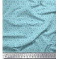 thumbnail image 1 of Soimoi Velvet Fabric Cactus,Alarm Clock & Flamingo Shirting Print Fabric by Yard 58 Inch Wide, 1 of 3