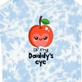 thumbnail image 4 of Inktastic Apple of My Daddy's Eye Cute Red Apple Boys or Girls Toddler T-Shirt, 4 of 5