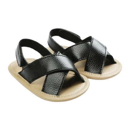 

Mubineo Baby Boy Summer Shoes Breathable Anti-Slip Soft Sole Home Street Casual Cutout Sandal Shoes