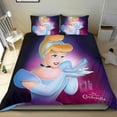 thumbnail image 1 of Cenicienta, la Princesa Conjunto de sábanas temático, trío de piezas, cómodo y amigable con la piel, diseño único, regalo de decoración para el hogar para familiares, amigos y fans, 90 cm * 190 cm, 1 of 6