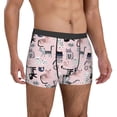 thumbnail image 5 of Mens Underwear, Cat print Sexy Mens Underwear Boxer Briefs, Breathable Boxer Briefs for Men, 5 of 5