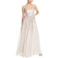 thumbnail image 1 of Eliza J Womens Sequin Gown Dress gold 12, 1 of 1