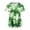 Light Green, variant on GEWSEY St. Patrick's Day Scrub Tops Women Cute V Neck Short Sleeve Green Shamrocks Printed Nurse Holiday Working Uniforms (Army Green, XL)