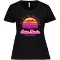 thumbnail image 3 of Inktastic Summer Enjoy the Sunshine Outer Banks North Carolina in Pink Women's Plus Size T-Shirt, 3 of 5