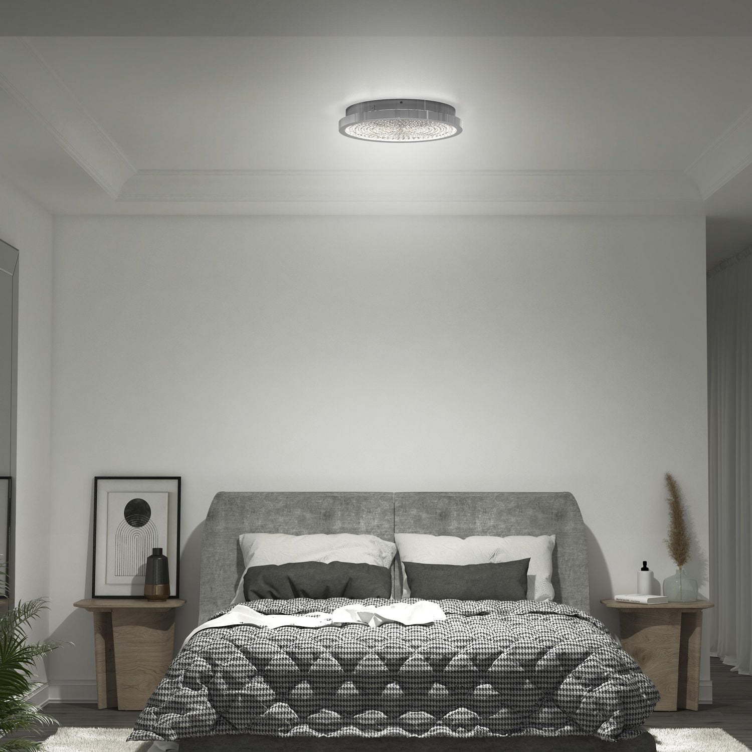 Artika Glitter LED Integrated Flush Mount